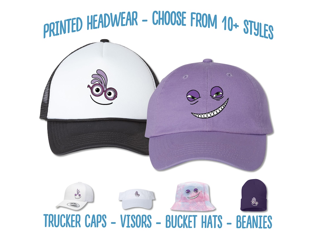 Monsters University Randall Hat Monsters Inc Randall Printed Hat monsters-university-randall-hat-monsters-inc-randall-printed-hat
