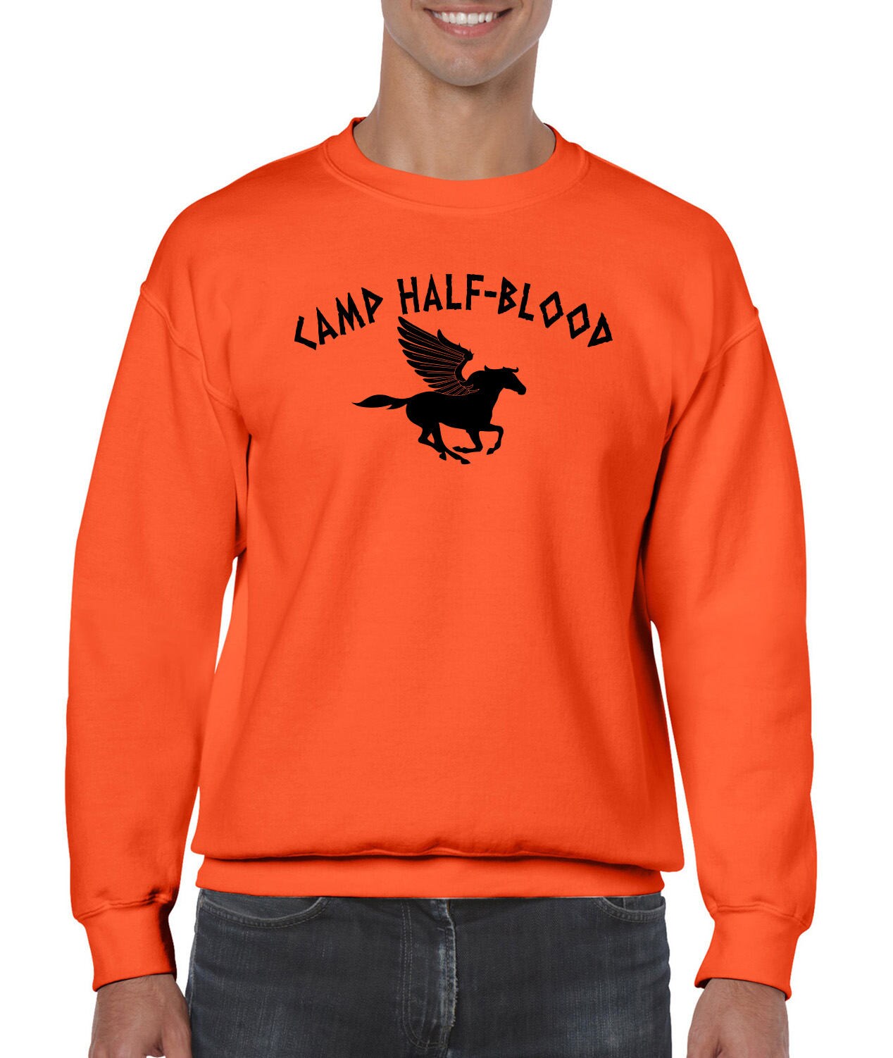 Camp Half Blood Sweatshirt Unisex Adult crewneck sweaters Etsy