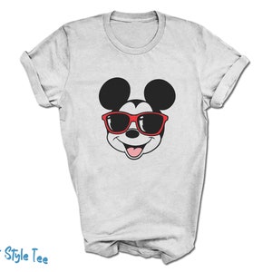Mickey Mouse Sunglasses T-Shirt | Printed on Premium Soft Style Tee | Mickey Happiest Day Ever Shirt | Magical Place on Earth
