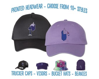 Inside Out Hat | Ennui Printed Hat | Inside Out Character Costume | Ennui Bucket Visor Trucker Adult Kids Hats | Inside Out Birthday Party