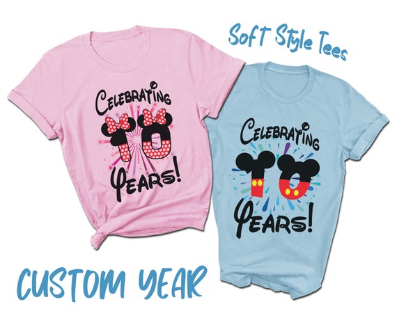Disney Couples Anniversary T Shirts 23 Anniversary Shirt Etsy