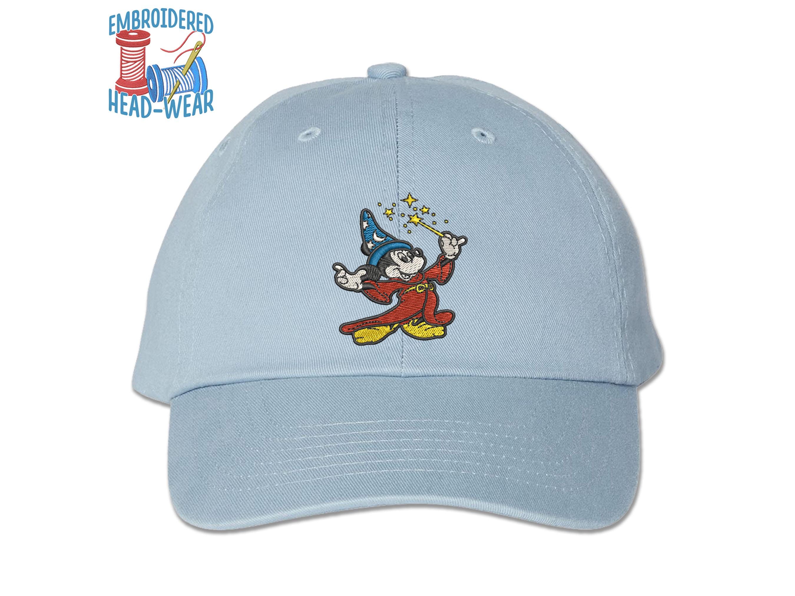 Mickey Sorcerer Embroidered Cap | Adult & Youth Sizes | Mickey