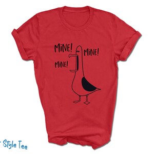 Finding Nemo Seagull MINE MINE MINE T-shirt Funny Seagull - Etsy