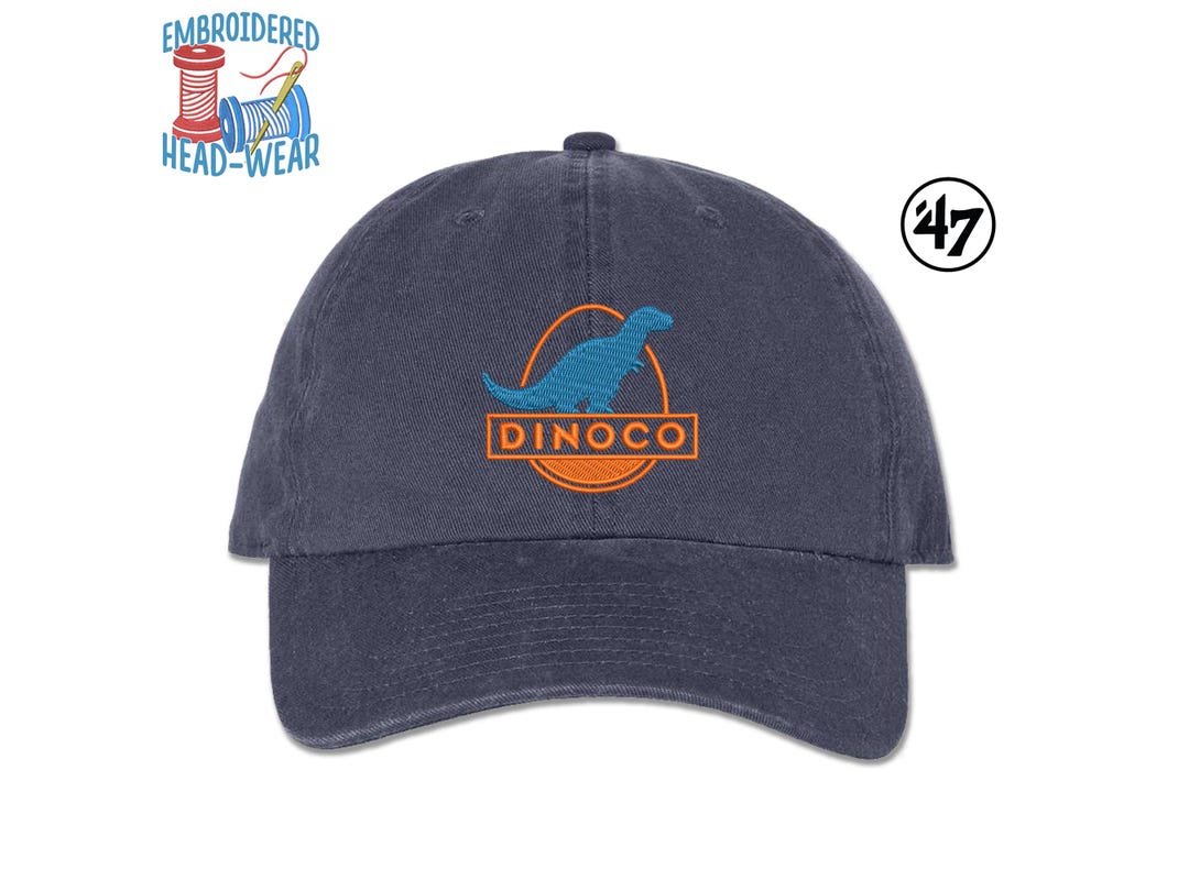 Dinoco Embroidered Cap | Adult Size Adjustable Premium 47 Brand ...