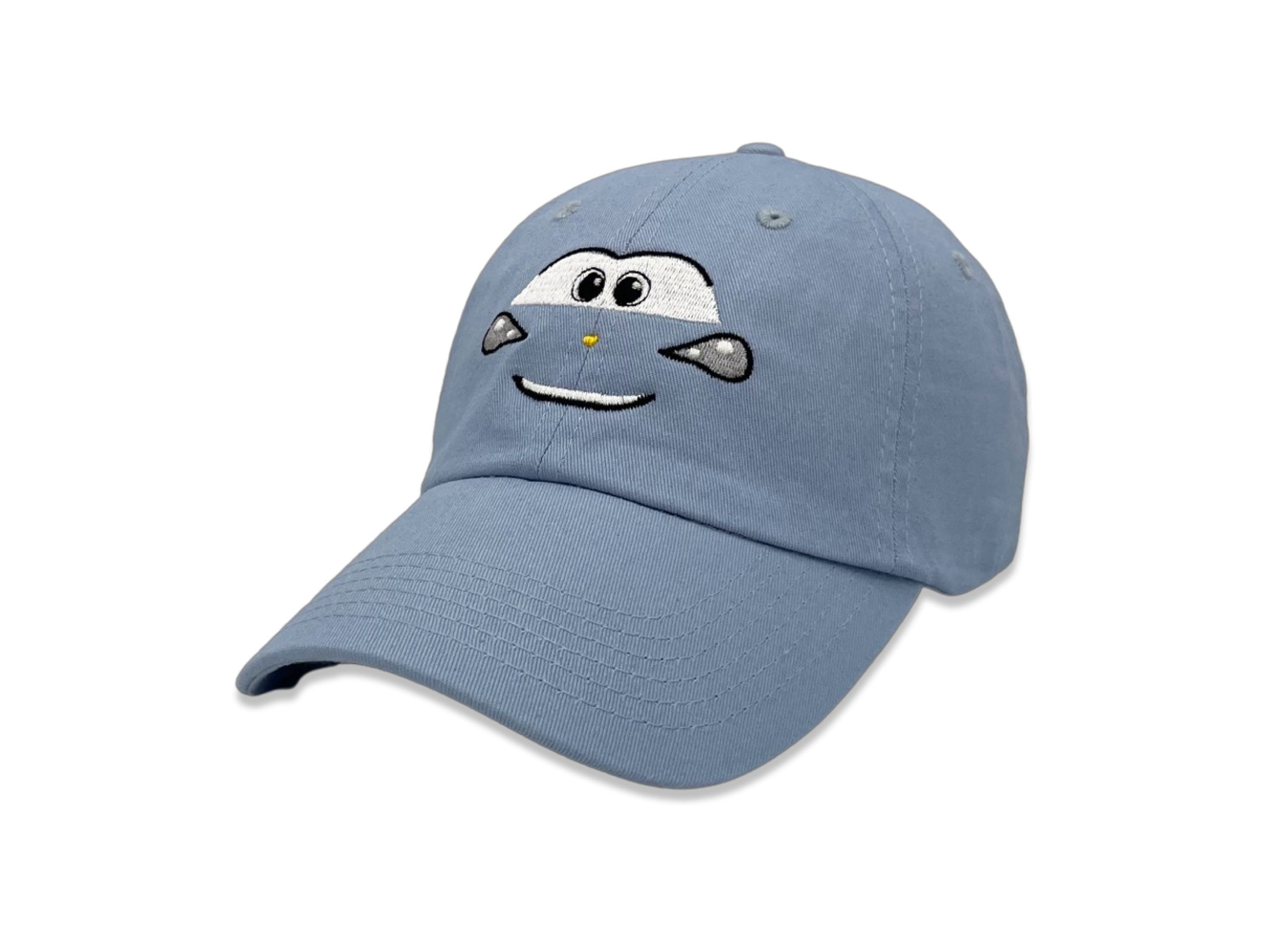 Cars Sally Carrera Face Embroidered Cap Light Blue Hat