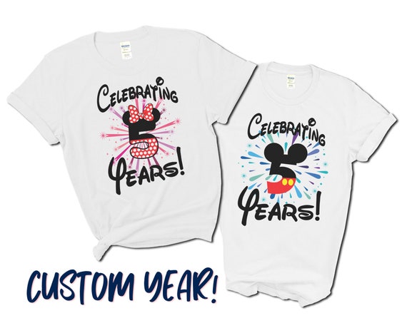custom disney anniversary shirts