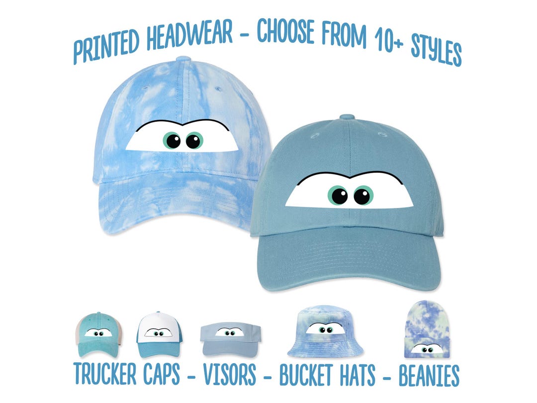 Sally Carrera Hat Cars Sally Carrera Eyes Printed Hat Cars Costume Cap  Cars Bucket Hat Sally Ponytail Hat Disney Kids Birthday