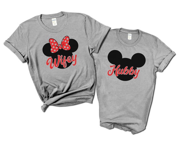 Minnie Mouse Wifey T-shirt Mickey Mouse 