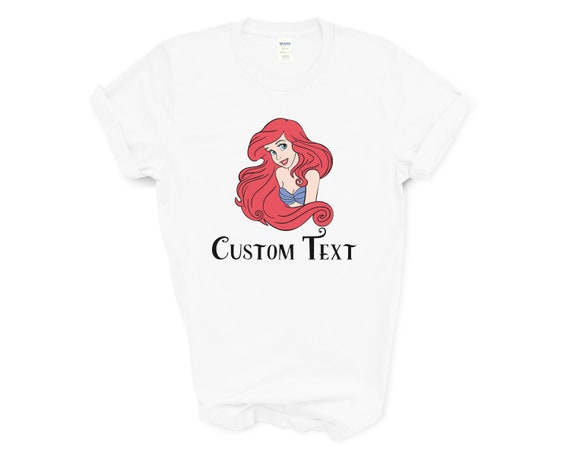 Custom Little Mermaid T Shirts Ariel Sebastian Flounder Etsy Custom Little Mermaid T Shirts Ariel Sebastian Flounder Etsy