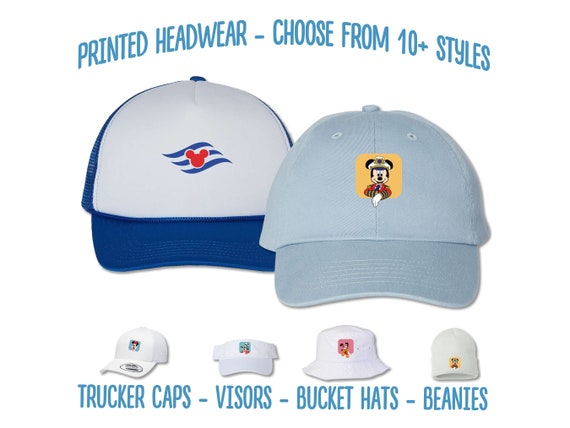 Disney Cruise Line Flag Hat | Mickey Minnie Goofy Pluto Kids