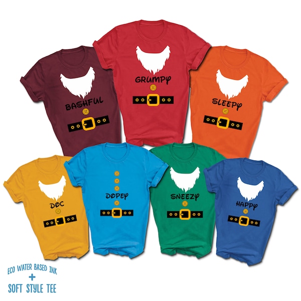 Snow White and the Dwarfs Costume Svg - Etsy