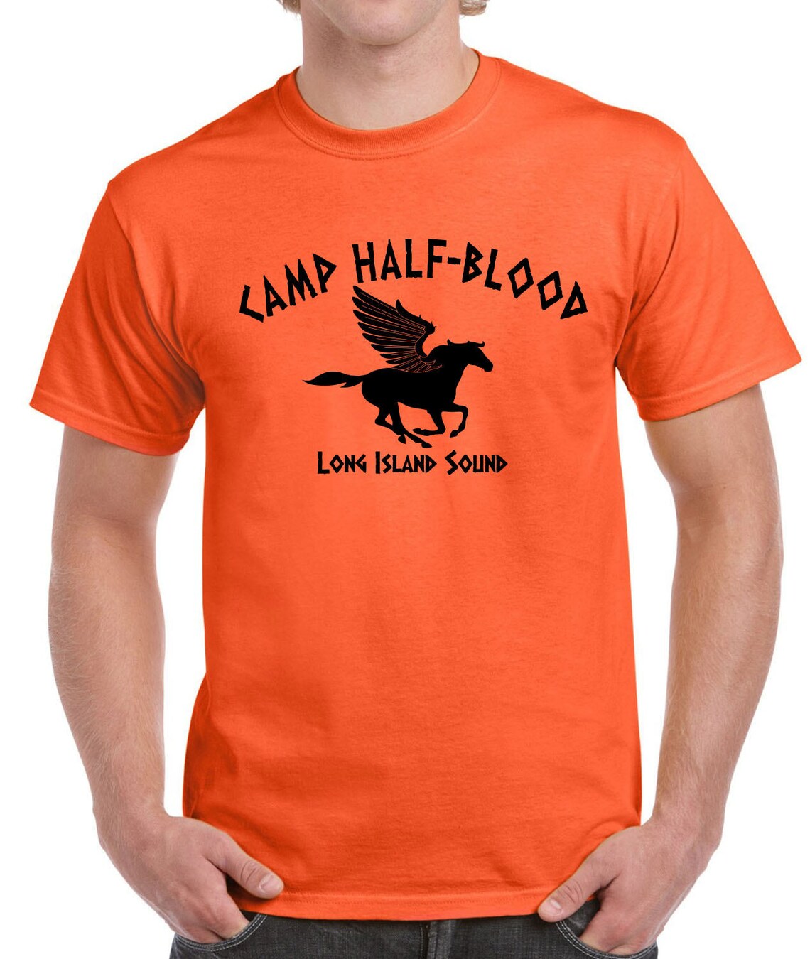 Camp Half Blood Tshirt Mens Ladies crewneck Shirts Etsy