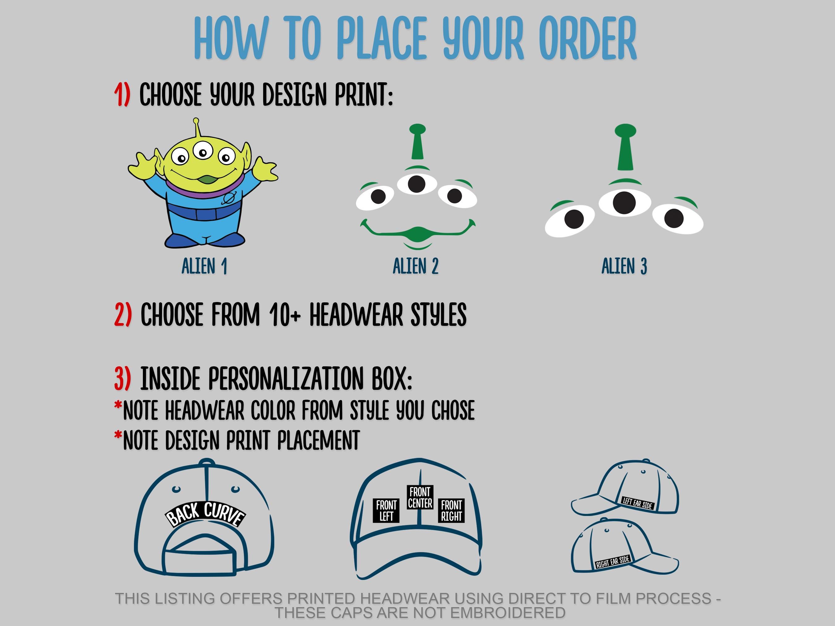 Toy Story Alien Hat | Alien Costume Printed Hat | Toy Story Aliens Cap ...
