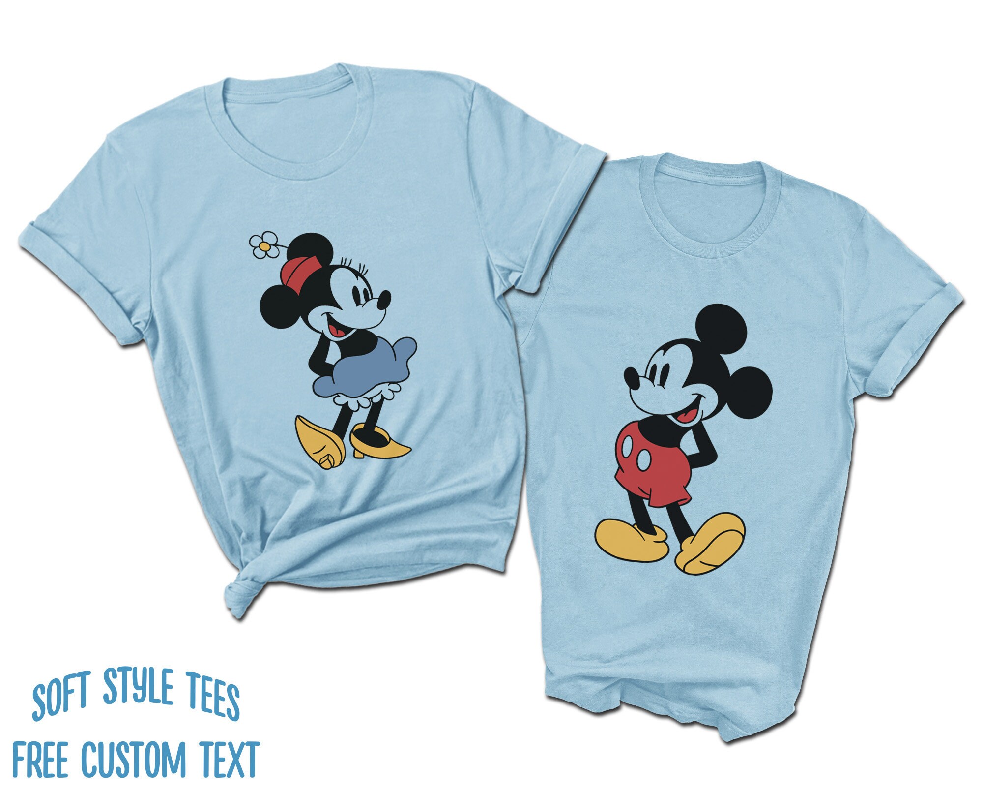 Pocket Size Mickey Outline Adult Unisex T Shirt Disney Trip Matching Shirts Mickey  Mouse T Shirt 