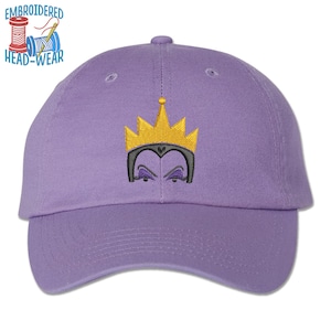 Disney Pink Evil Queen Embroidered Hat Evil Queen Embroidered Dad Hat, Adjustable Adult & Youth  main image 4