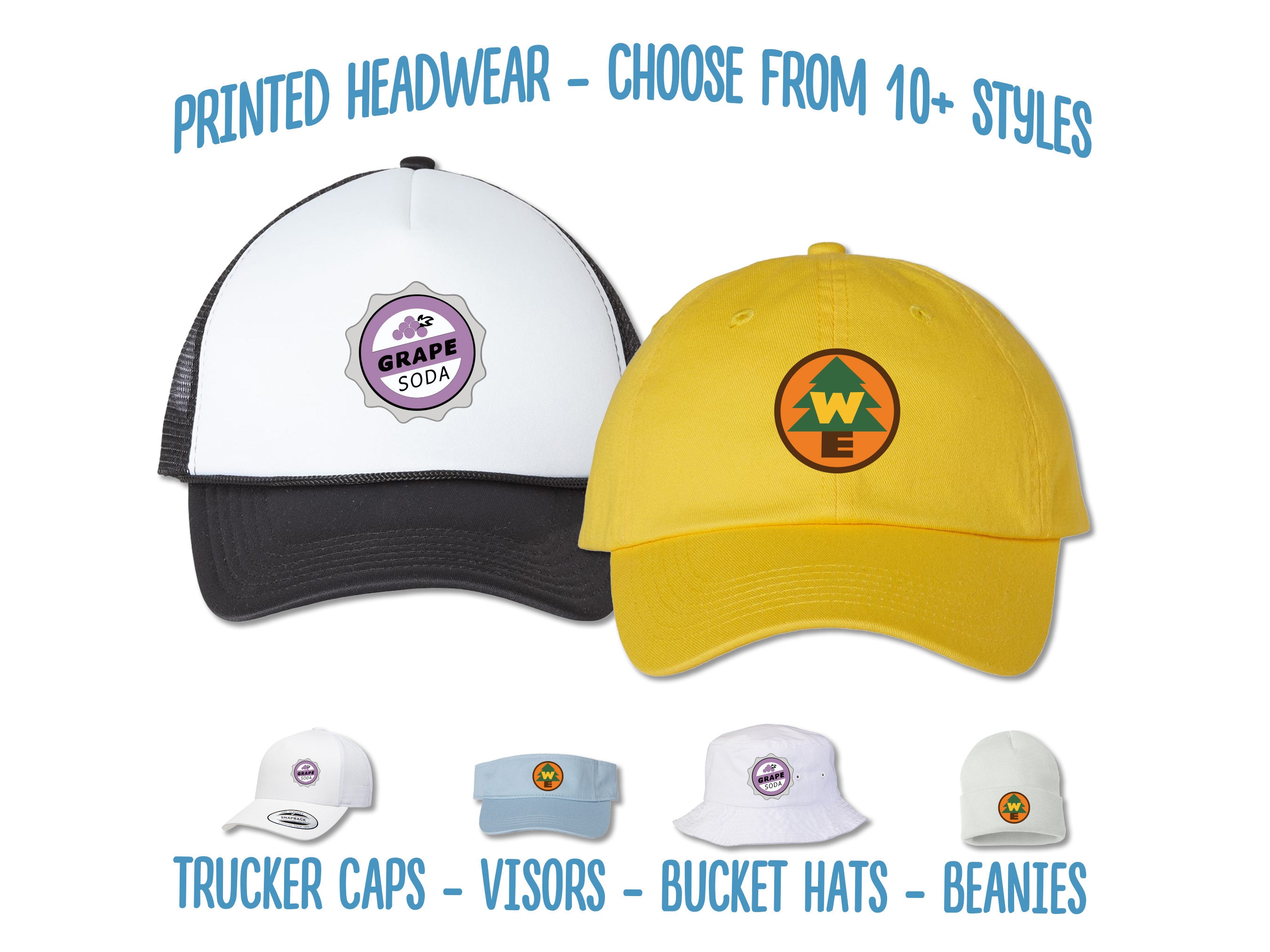 Wilderness Explorer Hat | WE Printed Hat | Grape Soda Cap | UP