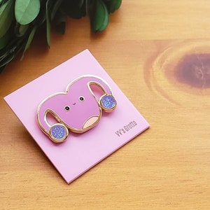 Uterus Enamel Pin.hard Enamel Pin.ob/gyn Pin.ob/gyn Ultrasound - Etsy
