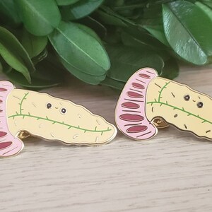 Pancreas Enamel Pin.hard Enamel Pin.pancreas Pin.abdomen Ultrasound Pin ...