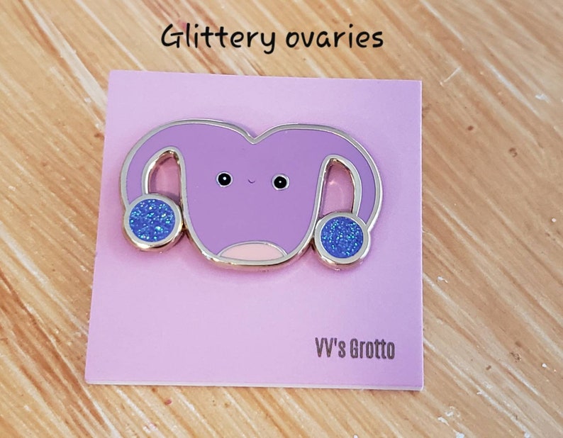 Uterus enamel pin.Hard enamel pin.OB/Gyn pin.OB/Gyn Ultrasound | Etsy