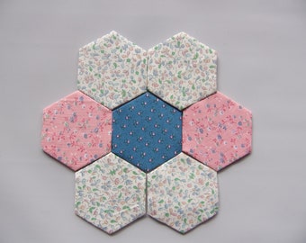 1.5 Hexagon Acrylic Template and Tack-It-Easy EPP Tool