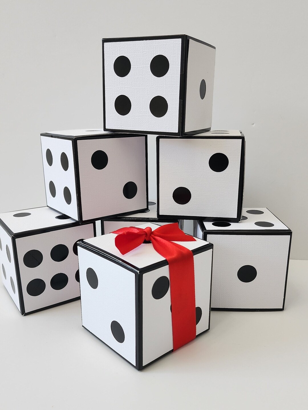 Casino Party Centerpieces, Casino Favor Box, Casino Theme, Ace of