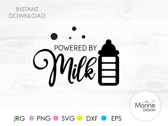 Powered By Milk Milk Shirt Breastfeeding Shirt Etsy
