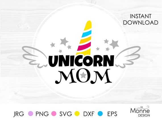 Download Unicorn Mum Svg Birthday Unicorn Mother Svg Unicorn Birthday Etsy