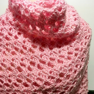 Rectangle Shawl Pattern, Victoria Lacy Shawl, Easy Crochet Pattern, Crochet Prayer Shawl, Crochet Pattern for Shawl, Crochet Wrap for Women image 1