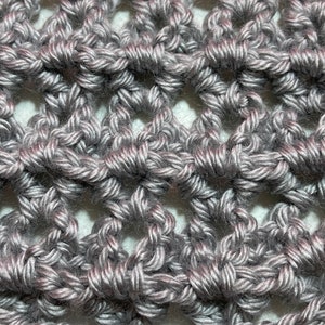 How to Crochet the Natural Wicker Stitch Pattern, DIY Crochet Tutorial: Wicker Stitch Pattern, Textured crochet pattern image 10