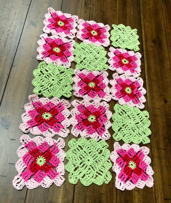 Simple Crochet Table Runner Pattern Printable PDF Crochet Etsy