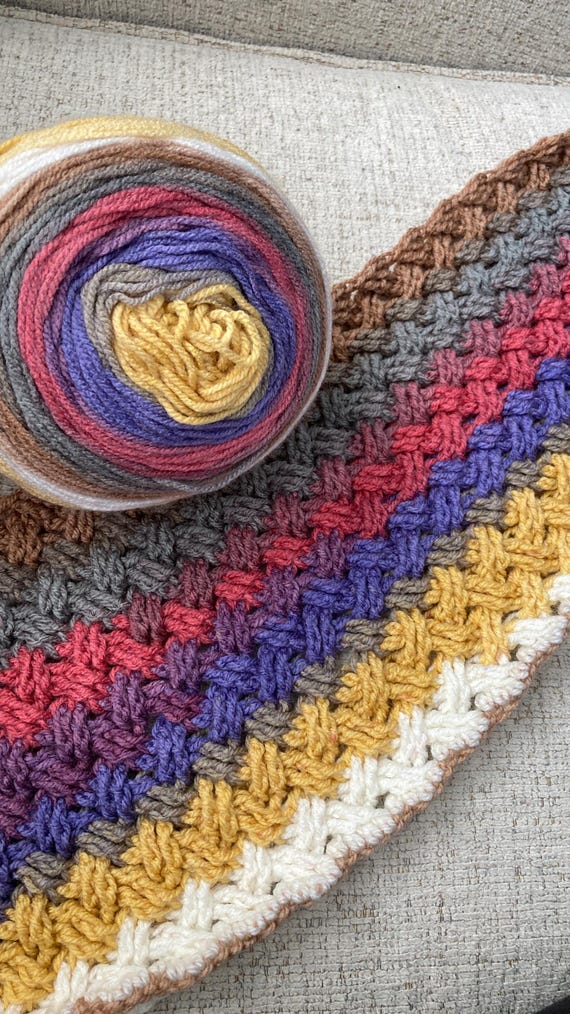 Celtic Weave Crochet Stitch Pattern PDF | Textured Cable Crochet Tutorial | Instant Download | Learn a Crochet Stitch for Blankets & Scarves