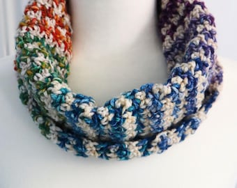 Gehaakte winterhalswarmer, gezellige vorstbloesemsjaal, eenvoudige sjaal met citroenschilsteek (pdf)