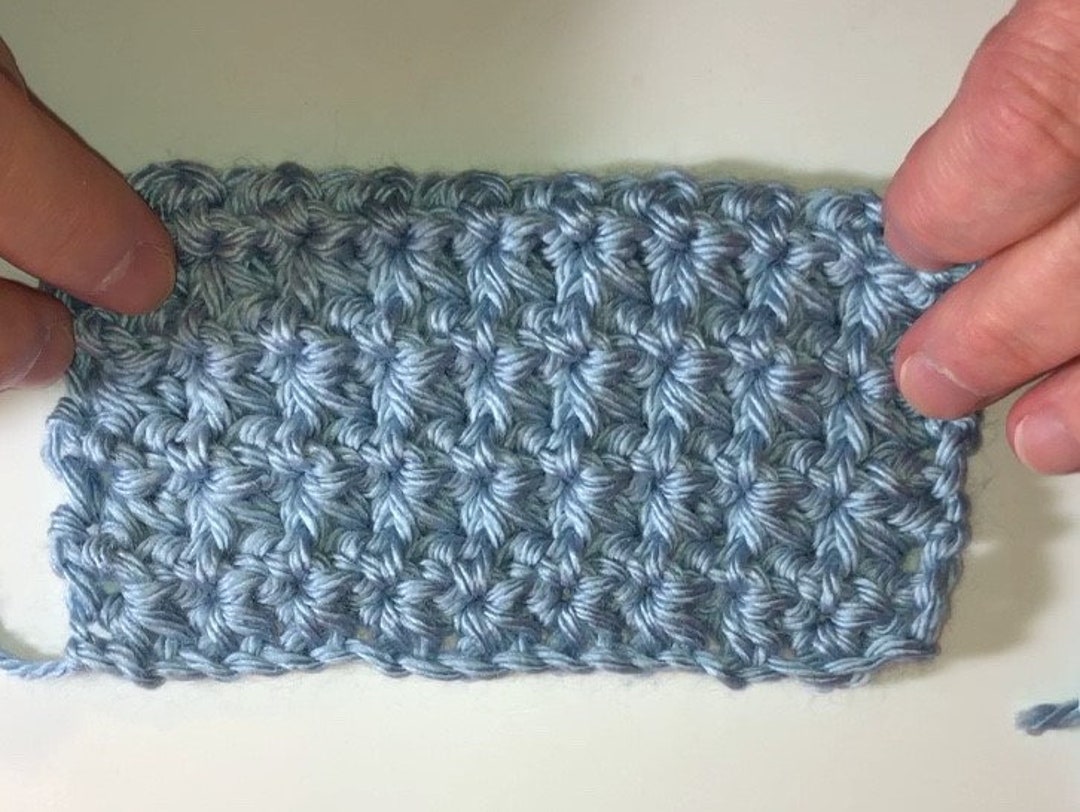 Trinity Stitch Crochet Tutorial, Crochet Basics, How to Crochet