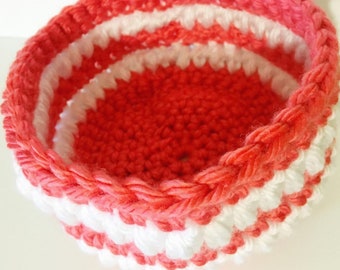 Chunky Crochet Korb-Anleitungen, Coral Expressions (PDF-Anleitung)