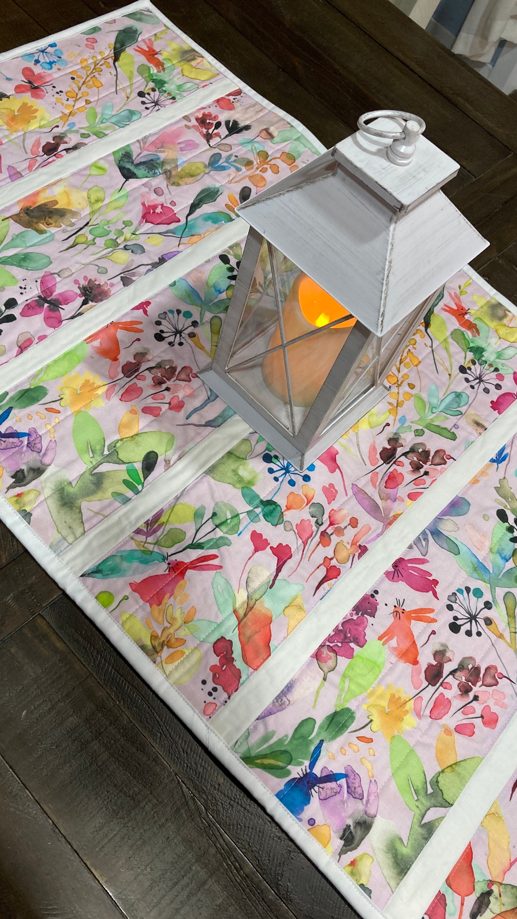 Beginner Quilting Pattern Table Runner Pattern, Easy Quilt Patterns PDF ...