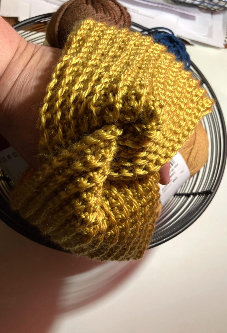 CROCHET PATTERN & VIDEO/ Josephine Twist Crochet Ear Warmer, Crochet ...