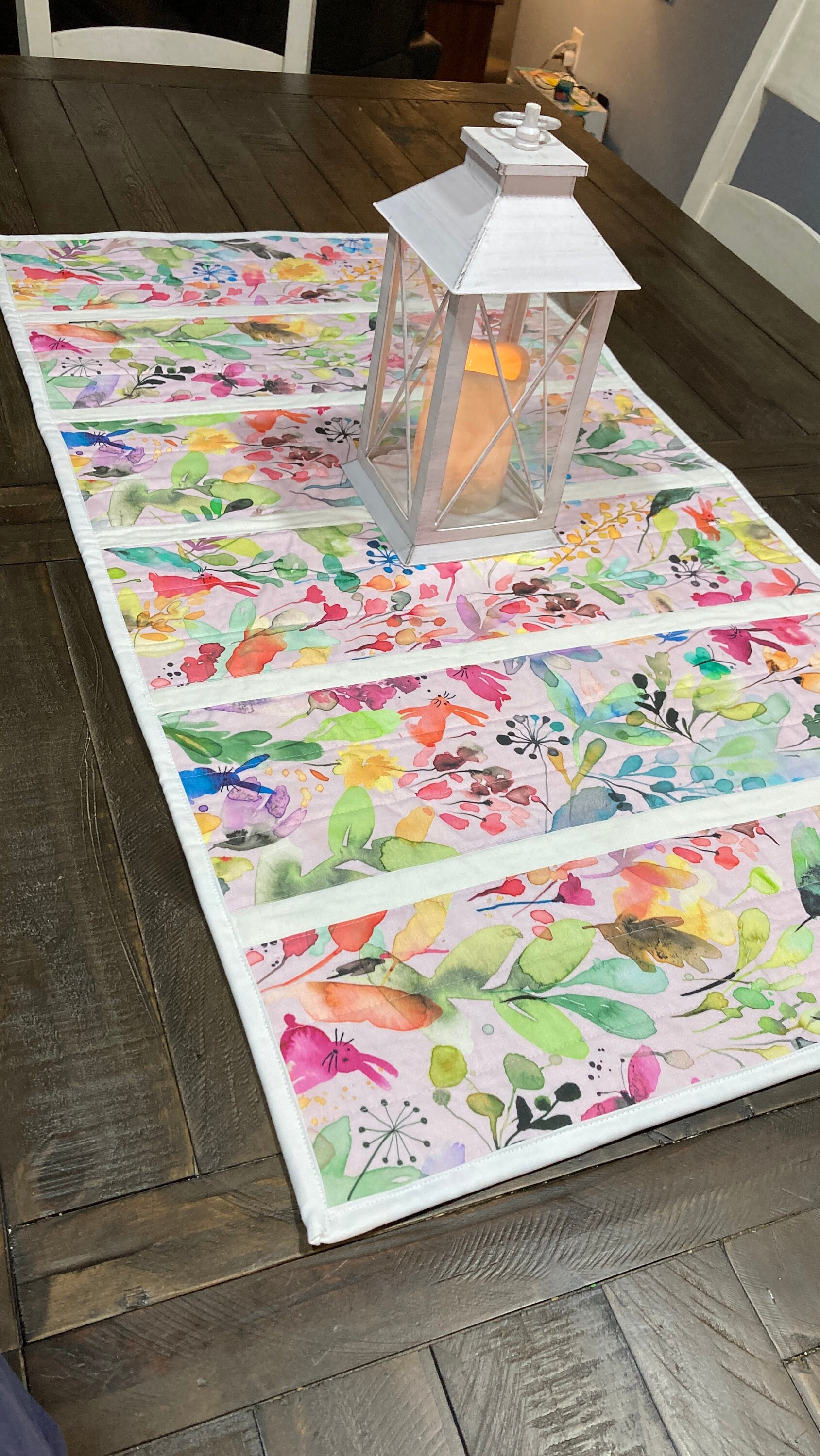 Beginner Quilting Pattern Table Runner Pattern, Easy Quilt Patterns PDF ...