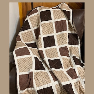 Easy Quilt Pattern for Beginners, Farmhouse Quilt pattern, Simple Blocks Beginning Quilt Pattern, Baby Quilt Pattern