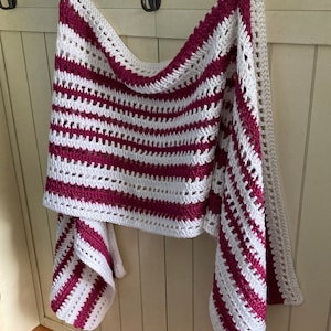Crochet Pattern, Blushing Beauty Shawl Pattern, Easy Crochet Pattern, Lacy Shawl, Crochet Prayer Shawl, Easy Crochet Shawl