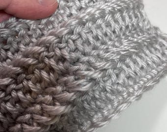 Haak de schuine randsteek | Patroon voor beginners + videotutorial | Eenvoudige haakpatronen | Haaksteek: