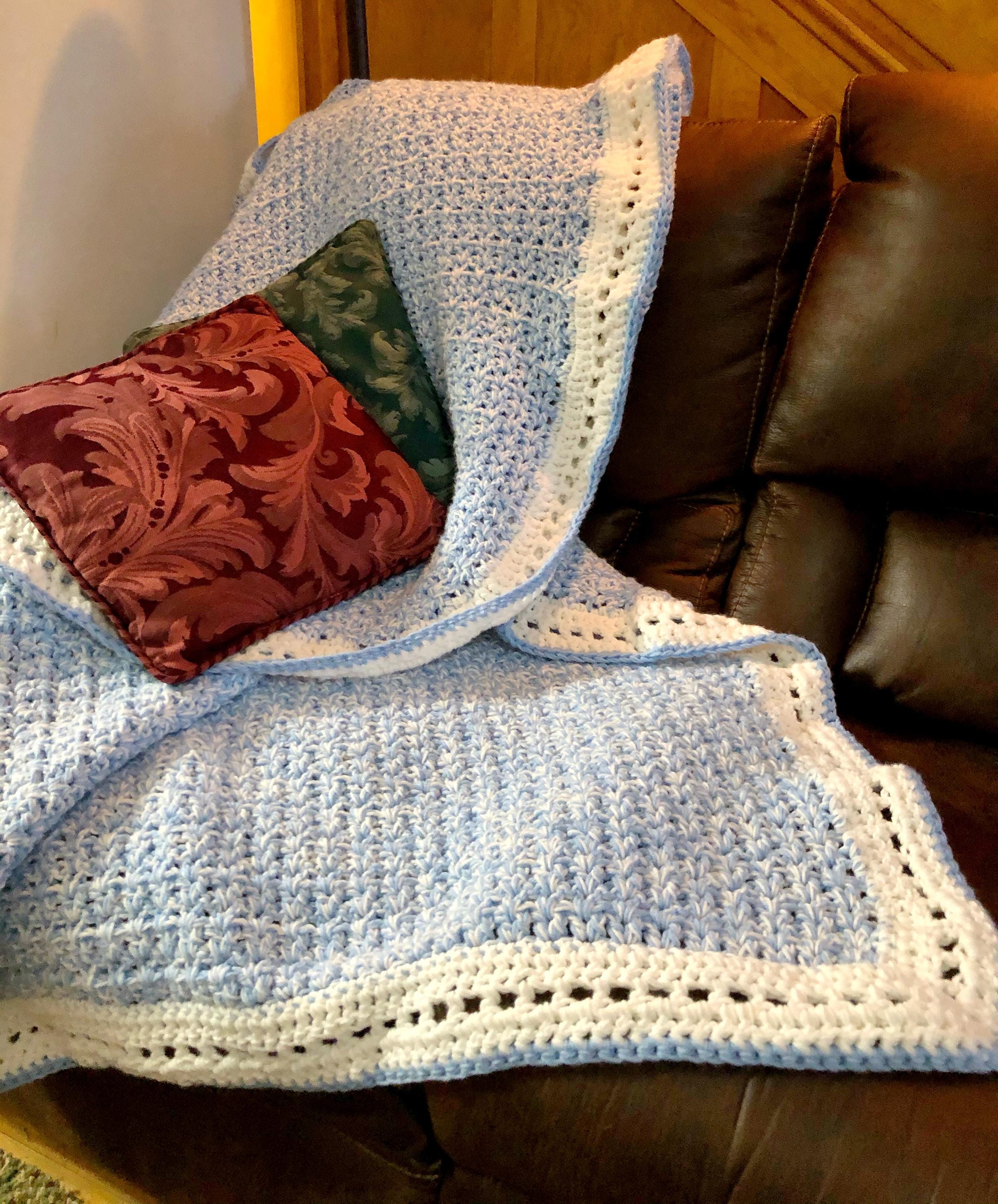 34 Crochet V-Stitch Patterns You Won't Want To Miss 7 Chunky V Stitch Crochet Blanket + Video