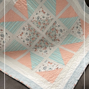 Easy Baby Quilt Pattern | Sweet Dreams Design | DIY Sewing Project | Nursery Decor