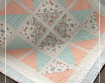 Easy Baby Quilt Pattern | Sweet Dreams Design | DIY Sewing Project | Nursery Decor