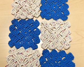 Crochet Farmhouse Table Runner Pattern Printable PDF, Easy Crochet Pattern, Beginner Crochet Doily, Crochet Coaster Beginner,