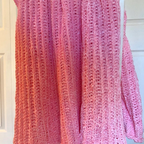 Chunky Velvet Blanket Pattern Etsy