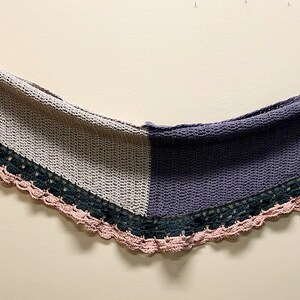 Easy Shawl Wrap Crochet PATTERN, Journey Through the Stones Crochet Shawl Pattern, How to Crochet Shawl PDF, Easy Crochet Pattern Women image 5