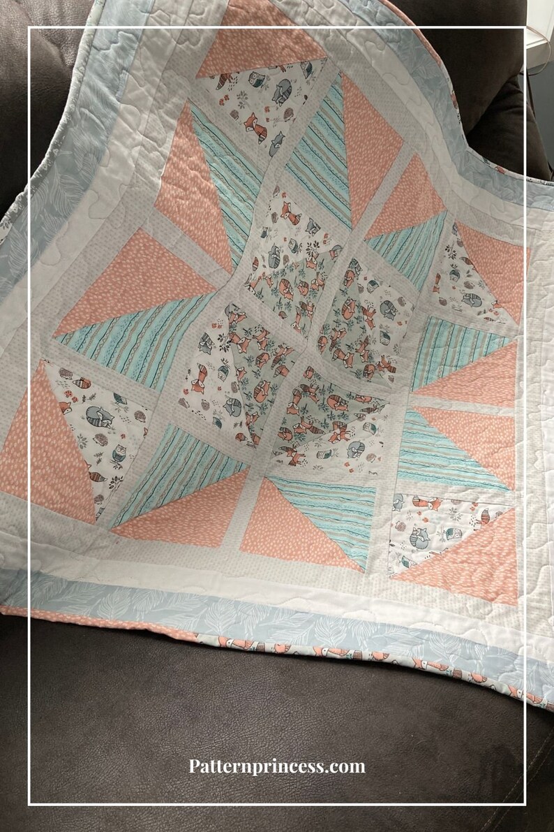 Easy Baby Quilt Pattern Sweet Dreams Design DIY Sewing image 6