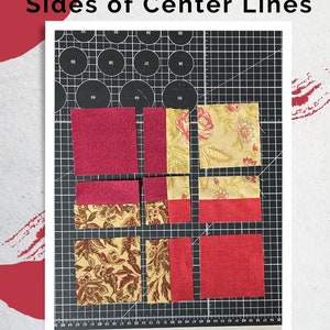 How to Make a Disappearing Four Patch Quilt Block Printable PDF, Modern ...