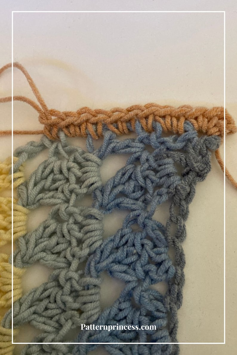 Quick and Easy Crochet Blanket, Crochet Blanket Tutorial , Crochet Modern Granny Blanket Pattern, Easy Crochet Patterns image 6