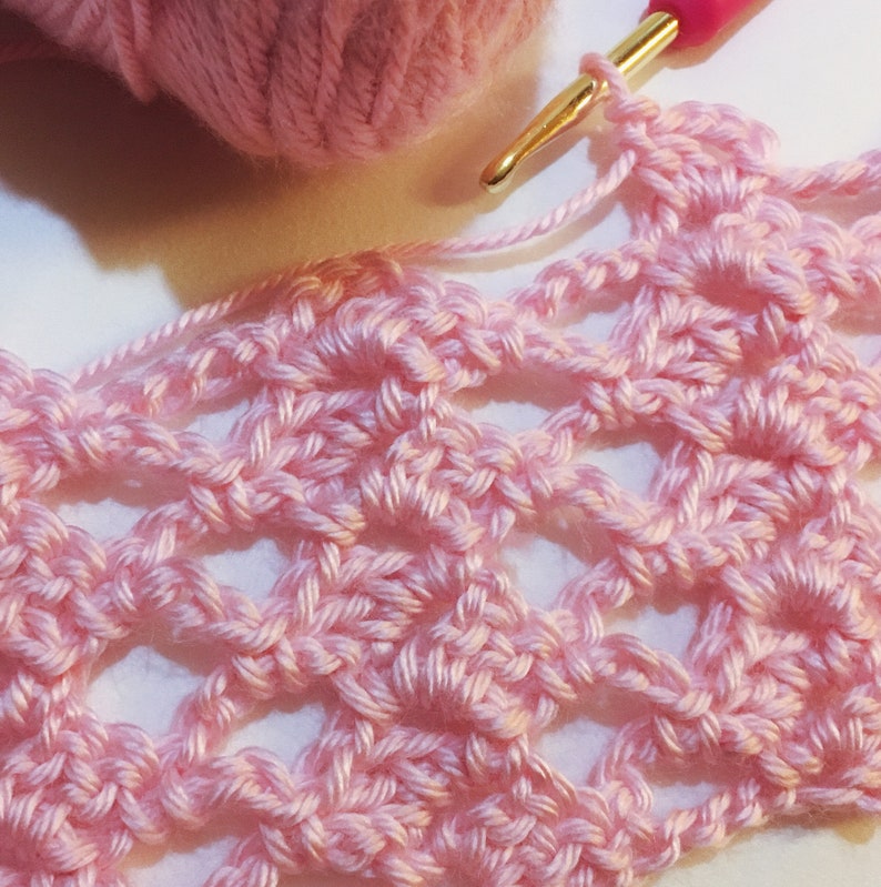 Rectangle Shawl Pattern, Victoria Lacy Shawl, Easy Crochet Pattern, Crochet Prayer Shawl, Crochet Pattern for Shawl, Crochet Wrap for Women image 9